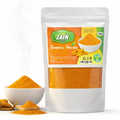 Organic Wild Turmeric Powder (Jangli Haldi) 250g – Natural Curcumin Rich Haldi Powder