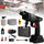 Automatic Cordless Car Wash Spray Gun 48V – High Pressure Wireless Foam Jet Washer with Lithium Battery