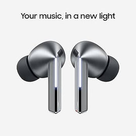 Samsung Galaxy Buds 3 Pro – AI True Wireless Bluetooth Earbuds with Noise Cancelling, 360 Audio & Comfort Fit (Silver)
