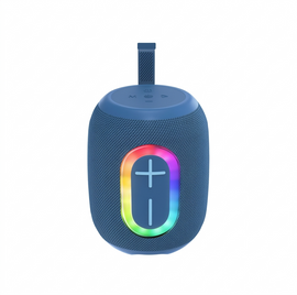 OKOP KP-832/833 Bluetooth Speaker – Portable Wireless Speaker with Heavy Bass & LED Ambient Lights for Outdoor Music (Random Color)