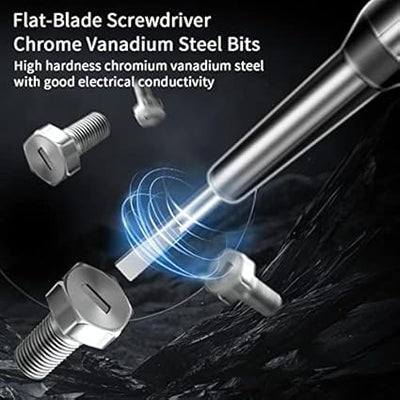 Intelligent LED Voltage Tester Pen 24–250V – Electric Tester Screwdriver with LED Indicator for Sockets, Wires & Circuit Testing