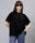 Women Black Plain Jersey T-Shirt – Soft Casual Wear
