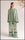 Green Printed Swiss Lawn Suit for Women – 2 Pc Eid & Casual Wear (M & L)