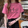Pink Faith Hope Love Women T-Shirt – Cotton Casual Wear