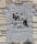 Women Grey Butterfly Star Printed T-Shirt – Cotton Casual Wear