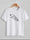 Women White Feather Heart Printed T-Shirt – Cotton Casual Wear