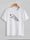 Women White Feather Heart Printed T-Shirt – Cotton Casual Wear