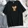 Women Black Cute Mouse Printed T-Shirt – Cotton Casual Wear