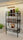 3 Tier Kitchen Spice Rack Organizer – Wall Mounted Metal Masala Rack Storage Shelf