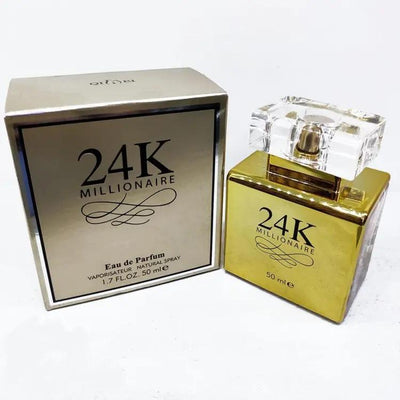 24K Millionaire Men’s Perfume 50ml – Long-Lasting, Sweat Resistant