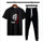 Men’s Black Money Heist Printed Jersey Track Suit – T-Shirt & Trousers