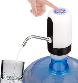 Electric Water Pump for 19L Bottle – Touch Control Automatic Water Dispenser, USB Rechargeable ABS Plastic