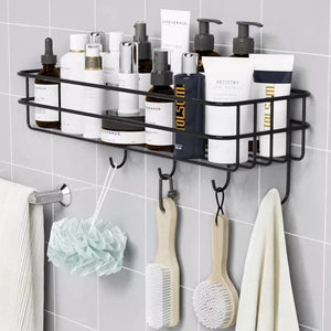 Stylish Trio 3-Tier Organizer Shelf with Multipurpose Storage Box – Space-Saving Rack for Home, Kitchen & Office